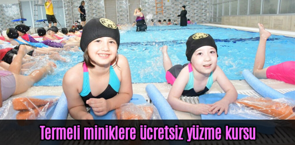 Termeli miniklere ücretsiz yüzme kursu