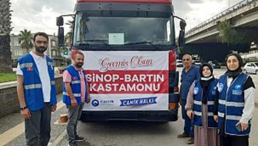 Canik Belediyesinden Sel Bölgesine Yardım Eli