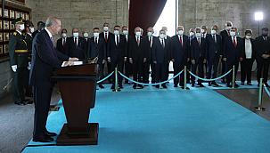 Cumhurbaşkanı Erdoğan'ın anı defterine yazdığı 30 Ağustos mesajı