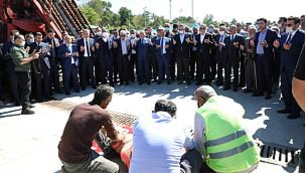 Amasya Şeker pancar alım kampanyası dualarla başladı