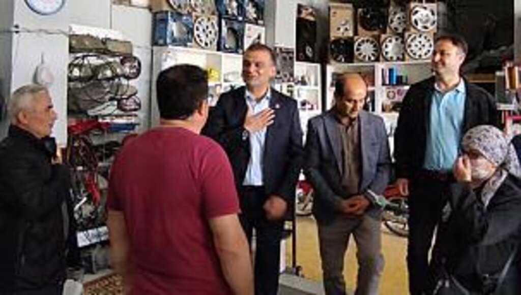 CHP Samsun İl Başkanlığı Kavak esnafıyla bir araya geldi