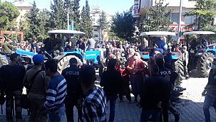 Vezirköprü Belediyesine taşlı sopalı saldırı