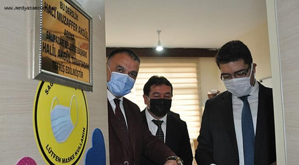 Başkan Akgül, merhum babası için anasınıfı yaptırdı