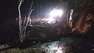 Salıpazarı'nın bitmeyen çilesi yine yollar kapandı