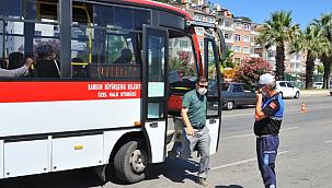 Samsun'da kurallara uymayan 2 bin 775 toplu taşıma aracına ceza kesildi