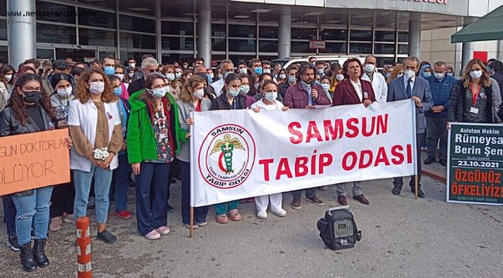 Samsun Tabip Odası'dan Dr. Rümeysa Şen tepkisi
