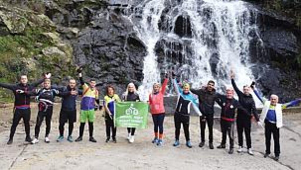 Atakum'dan Salıpazarı'na pedal çevirdiler