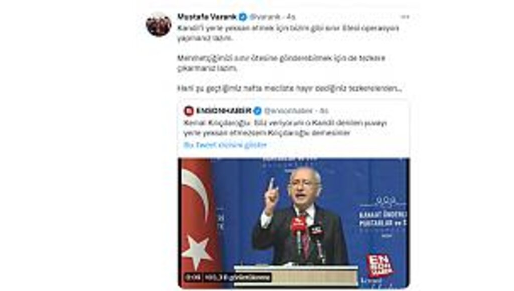 Kandil'i yerle yeksan etmezsem Kılıçdaroğlu demesinler dedi kapak gibi cevap geldi