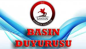 2022 İlkadım, Atakum, Canik ve Tekkeköy toplantı ve yürüyüş alanları belirlendi