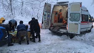 Ayvacık'ta 2 yaşındaki hasta bebeğe ulaşmak için seferber olundu