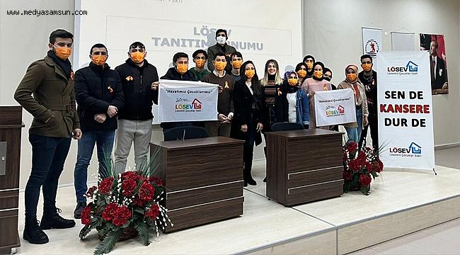 OMÜ'lü Öğrenciler "Lösemili Çocuklara Umut Ol kampanyası" başlattı