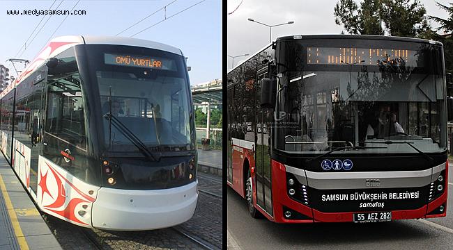 Samsun'da toplu taşıma ücretlerine yüzde 25 zam yapıldı