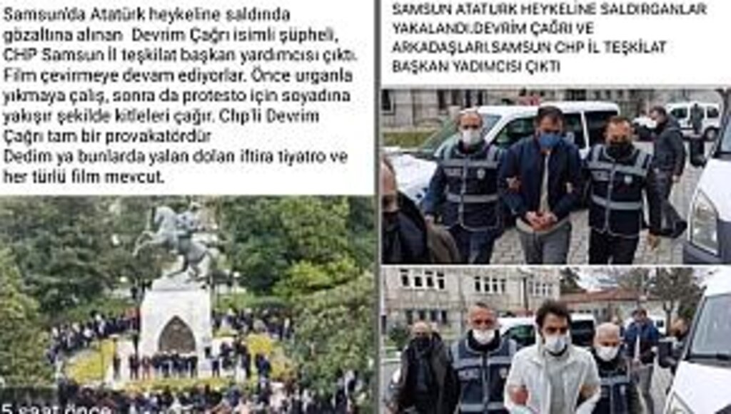 CHP'den Anıta saldıranlar CHP yöneticisi iddialarına açıklama