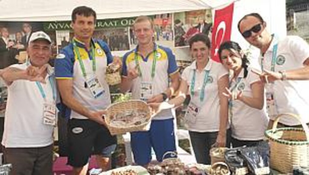 Ayvacık Ukraynalı sporculara kucak açtı