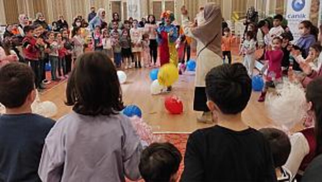 Canik’te Çocuklar Doyasıya Eğlendi