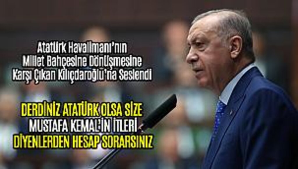 Atatürk Havalimanı'nın Millet Bahçesi Olmasına Karşı Çıkan CHP'ye Fena Yüklendi