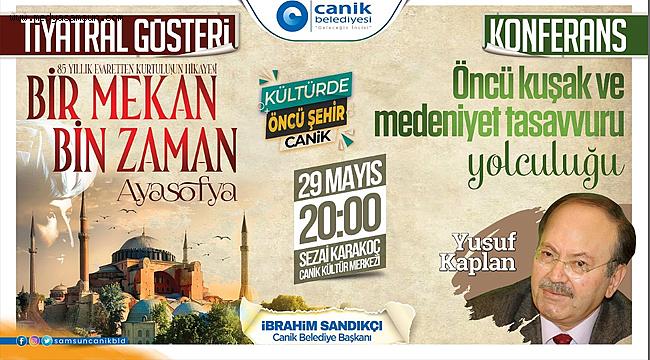 İstanbul'un Fethi'nin 569. yıl dönümü Canik'te kutlanacak