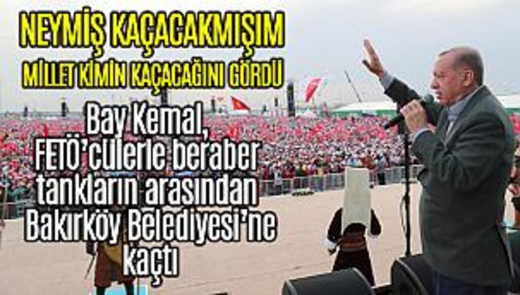 Kılıçdaroğlu'na kaçacak tepkisi