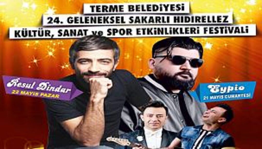 Terme Sakarlı Hıdırellez Festivali hafta sonu başlıyor