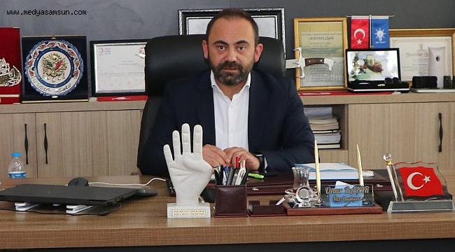 Ak Partili Kavak İlçe Başkanı Onur Bakır Kaza Yaptı