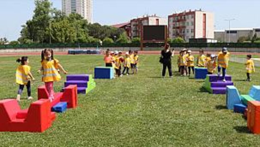 Atakumlu Minikler Hem Yarıştı Hem de Eğlendi
