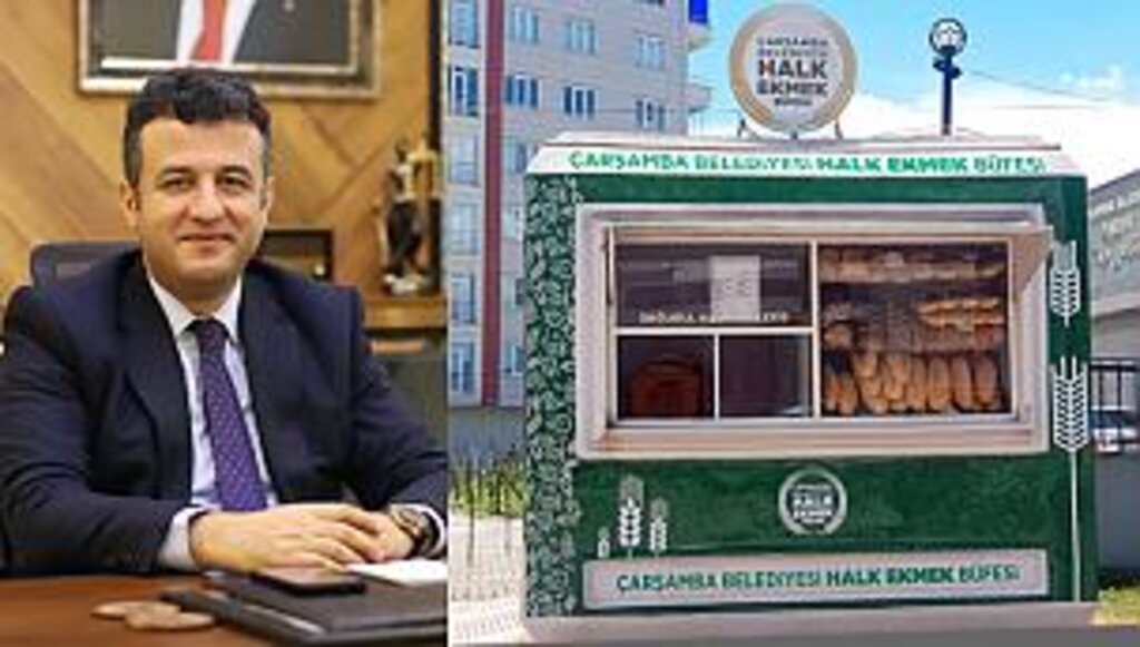 ÇARŞAMBA BELEDİYESİ VATANDAŞLARA 2 LİRADAN EKMEK SATIYOR