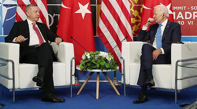 Cumhurbaşkanı Erdoğan ve ABD Başkanı Biden Görüşmesi Sona Erdi