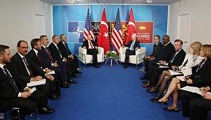 Cumhurbaşkanı Erdoğan ve ABD Başkanı Biden Görüşmesi Sona Erdi