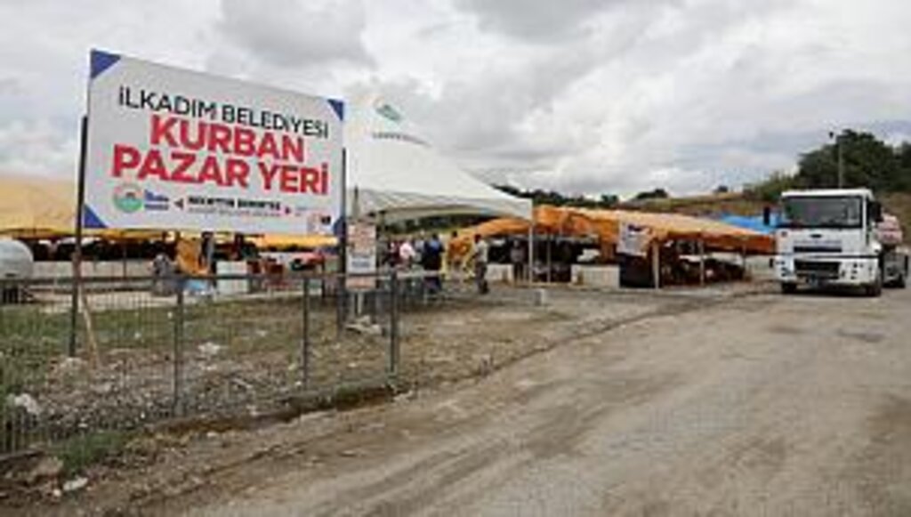 İLKADIM KURBAN PAZARI KURBAN ALACAKLARIN HİZMETİNE AÇILDI