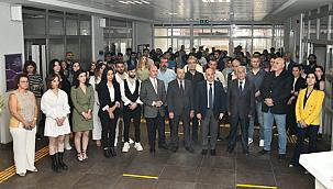 OMÜ Resim Bölümü Öğrencileri Eserlerini Sanatseverle Buluşturdu