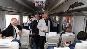 Samsun-Amasya Yolcu Treni Seferleri Dualarla Başladı