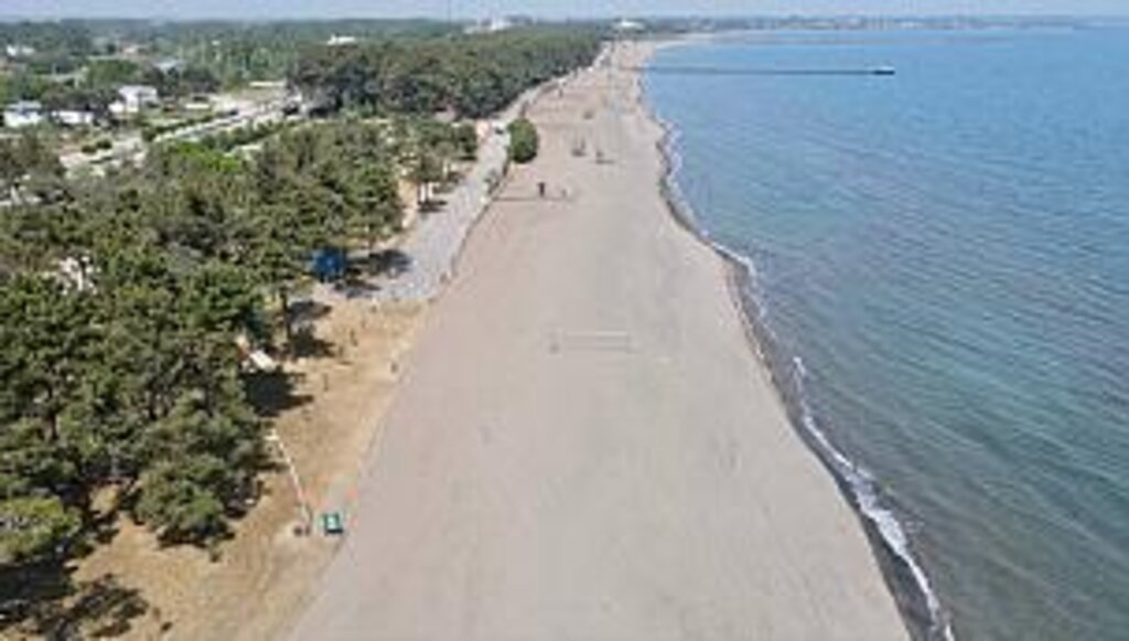 Terme sahilleri yaza hazırlandı