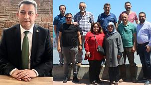 Başkan Biçer, Sağlık-Sen çalışanlarımızın sorunlarının çözüm adresi olmaya devam edecek