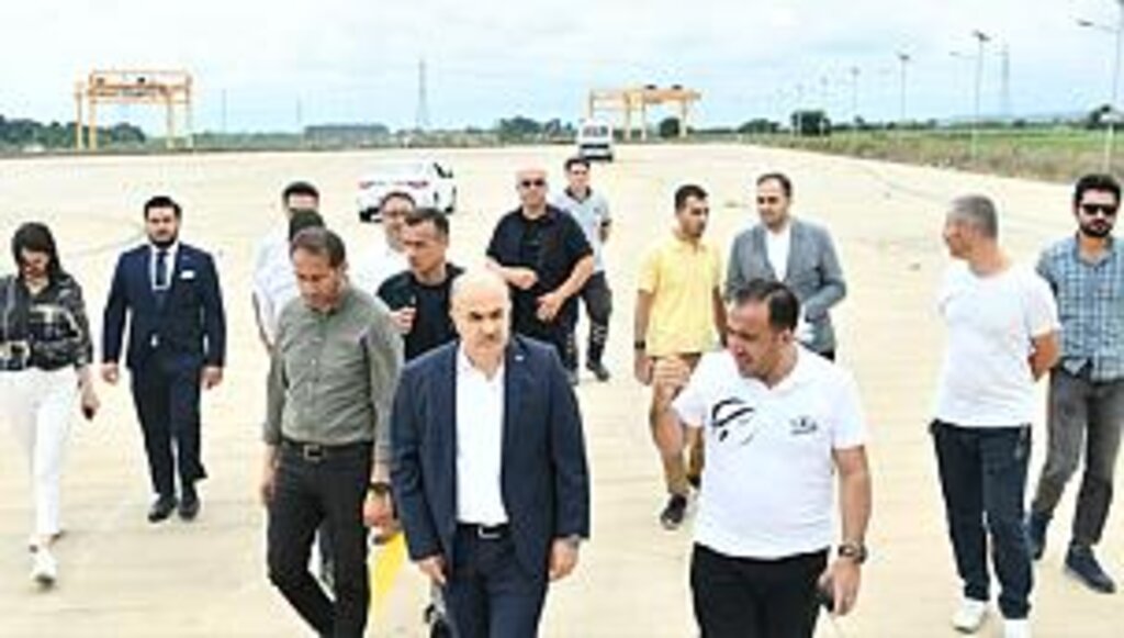 SAMSUN ADETA TEKNOFEST ŞANTİYESİNE DÖNDÜ