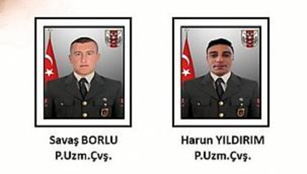Pençe Kilit harekat bölgesinde 2 askerimiz şehit oldu