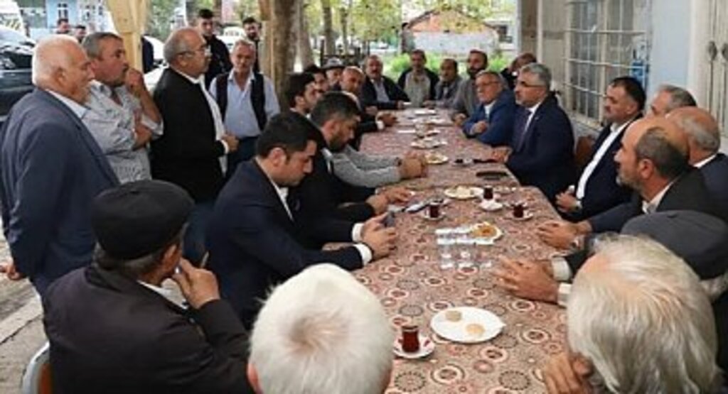 Başkan Aksu, Avut Mahallesinde Cemevi ziyareti gerçekleştirdi