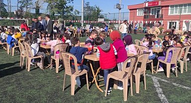 Salıpazarı Belediyesi çocukları ahşap oyuncaklarla tanıştırdı