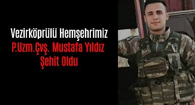 P. Uzm. Çvş. Mustafa Yıldız Şehit Oldu