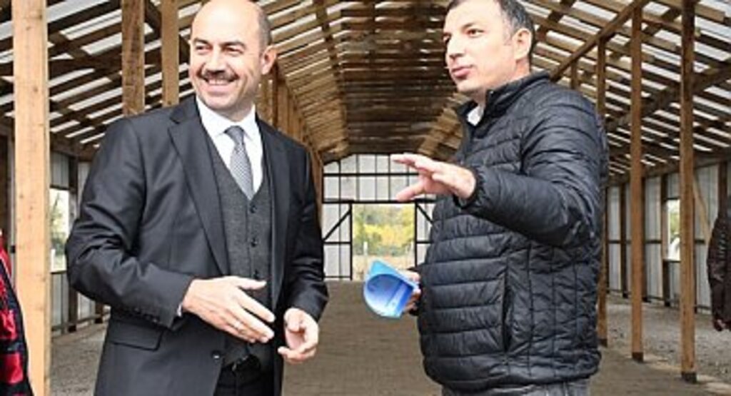 Terme'ye kurulan sera alanları kazanç kapısı oluyor