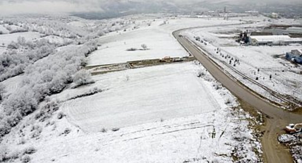 Samsun'un yüksek kesimleri beyaza büründü