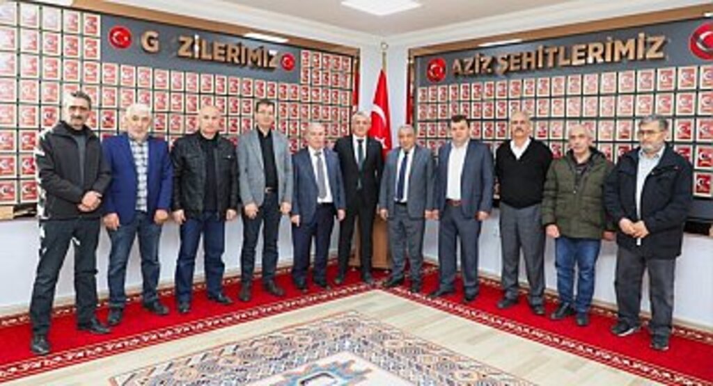 BAŞKAN DEMİRTAŞ TÜRKİYE HARP MALULÜ GAZİLER VE ŞEHİT AİLELERİ DERNEĞİNİ ZİYARET ETTİ