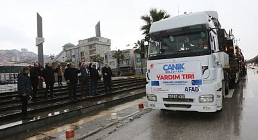 Canik’ten Deprem Bölgesine Yardım Seferberliği