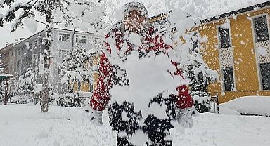 Samsun'da Eğitime Kar Engeli