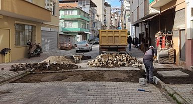 İLKADIM SOKALARINDA TAMİR TADİLAT YENİLEME ÇALIŞMALARINA HIZ VERİLDİ