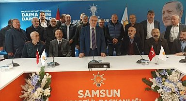 SÜLEYMAN KALDIRIM AK PARTİ SAMSUN MİLLETVEKİLİ ADAY ADAYLIĞINI AÇIKLADI