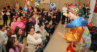 Atakum’da depremzede miniklerin bayram coşkusu