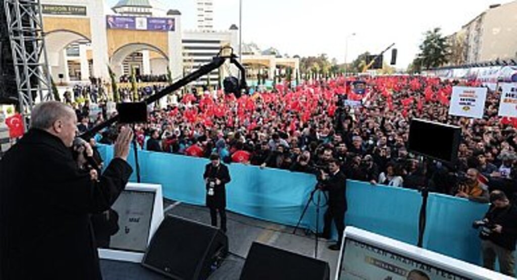 Erdoğan, terör örgütlerinin siyaseti yönlendirdiği bir Türkiye'ye asla müsaade etmeyeceğiz