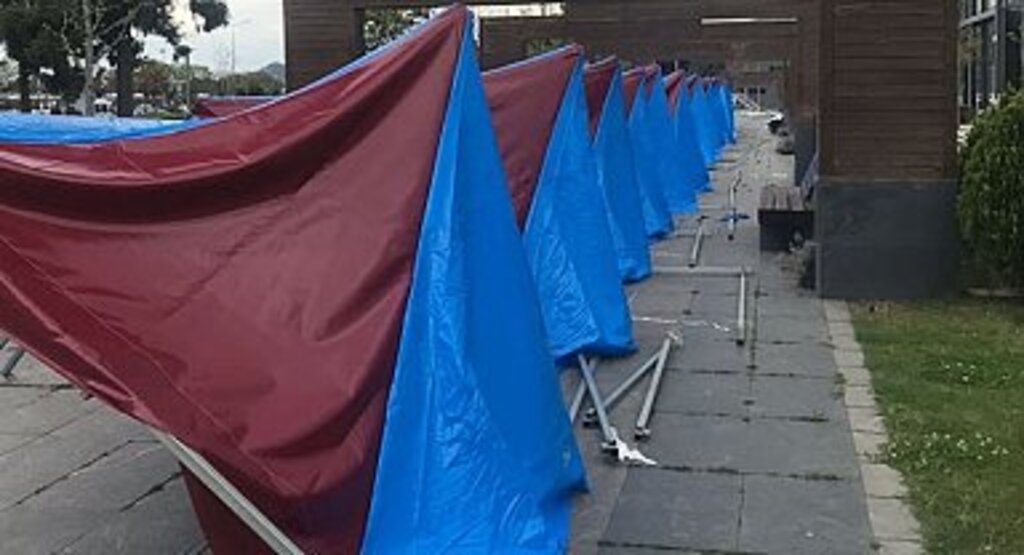 Samsunspor Taraftarı OMÜ'ne Geri Adım Attırdı