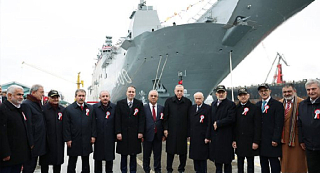 Türkiye'nin Gururu TCG ANADOLU TSK'ya Teslim Edildi