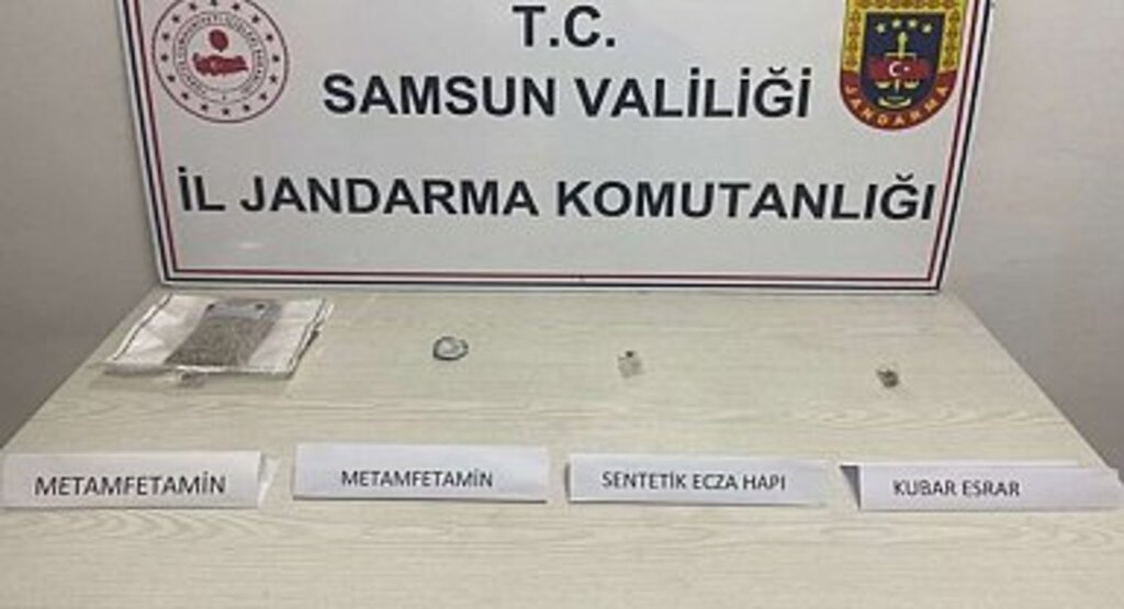 Vezirköprü'de Metamfetamin Operasyonu